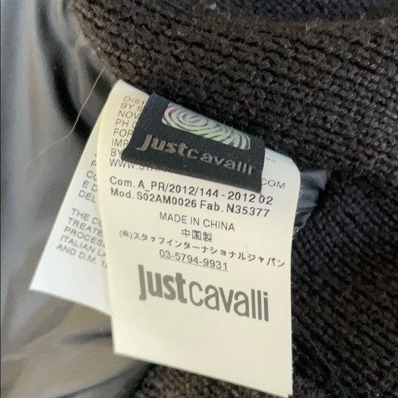 Just Cavalli EXCELLENT LIKE NEW condition! Super chic jacket! - Picture 9 of 11